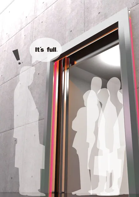 電梯重量警示燈