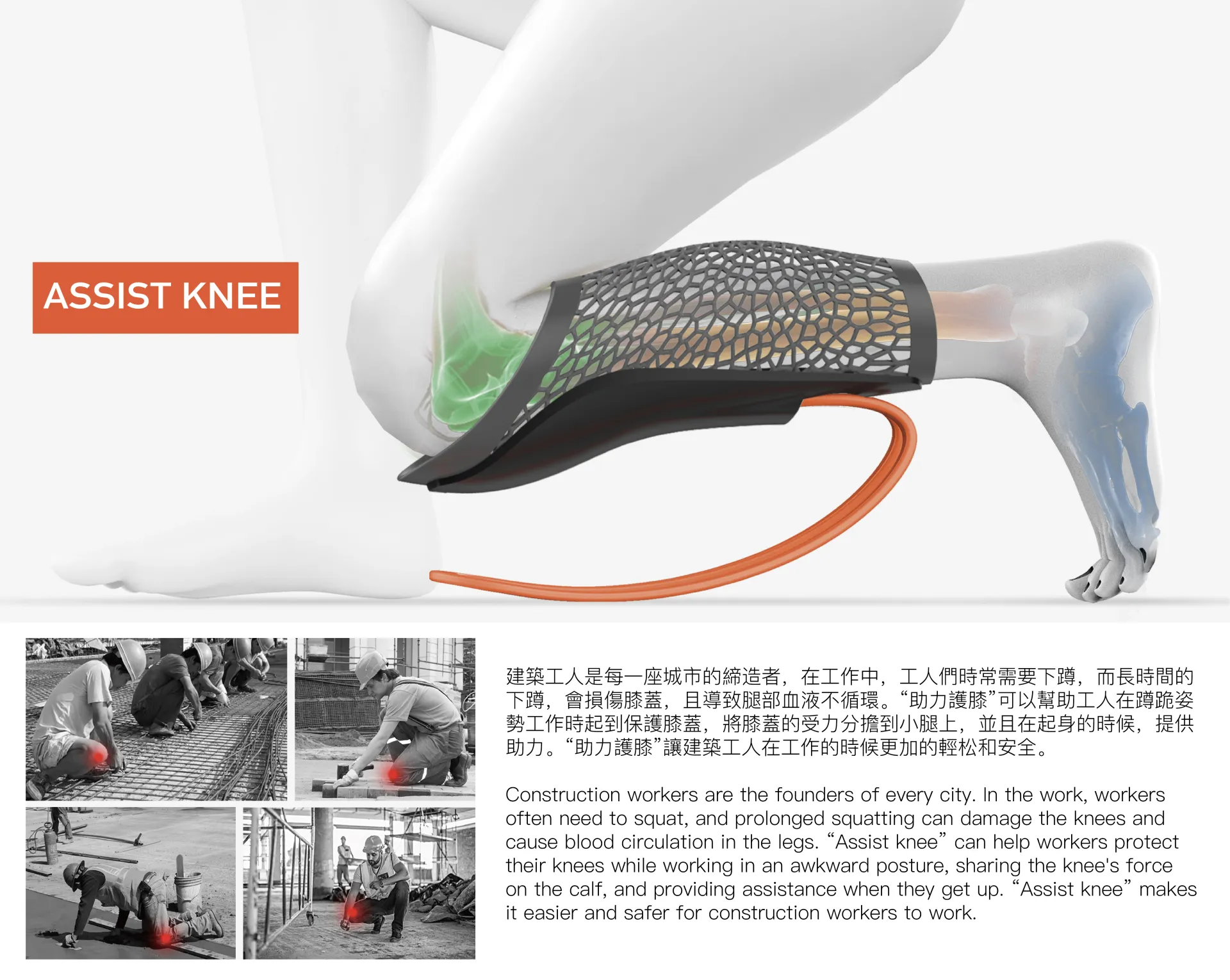 Assist knee 助力護膝