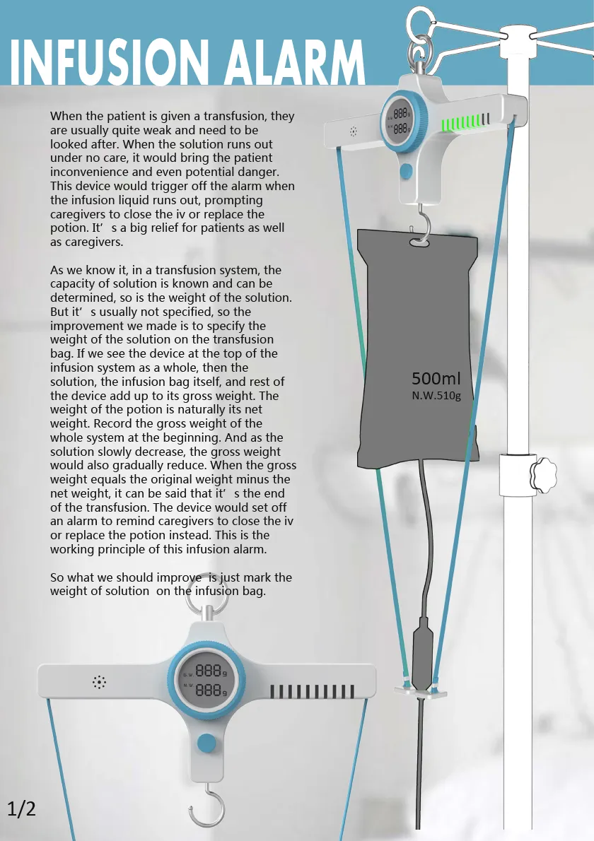 Infusion Alarm 输液报警器