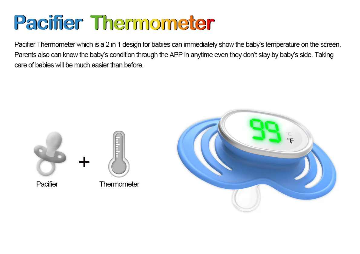 Pacifier Thermometer 奶嘴控溫監測系統