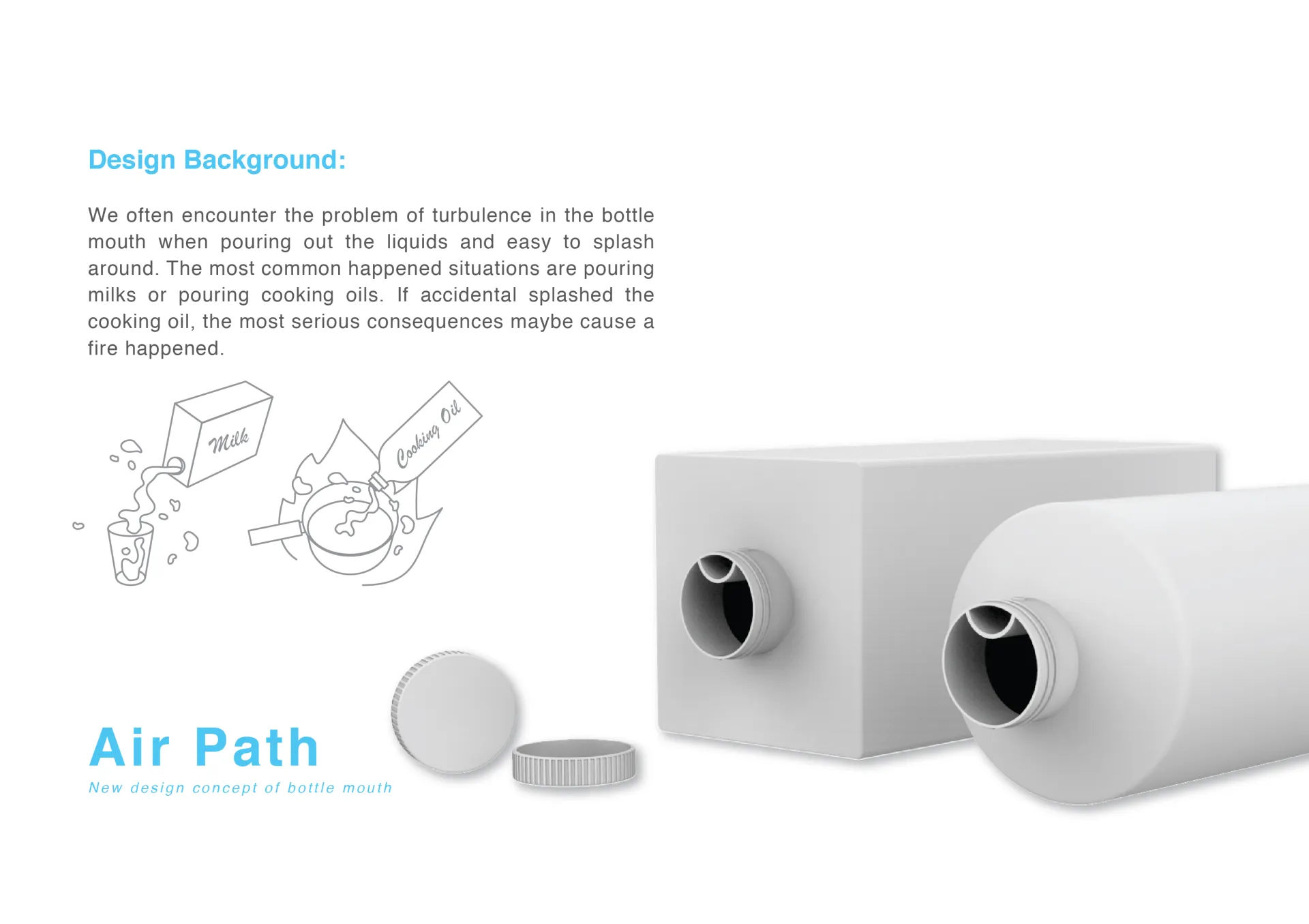 Air Path - Bottle Mouth Design , 空气路径 - 瓶嘴設計