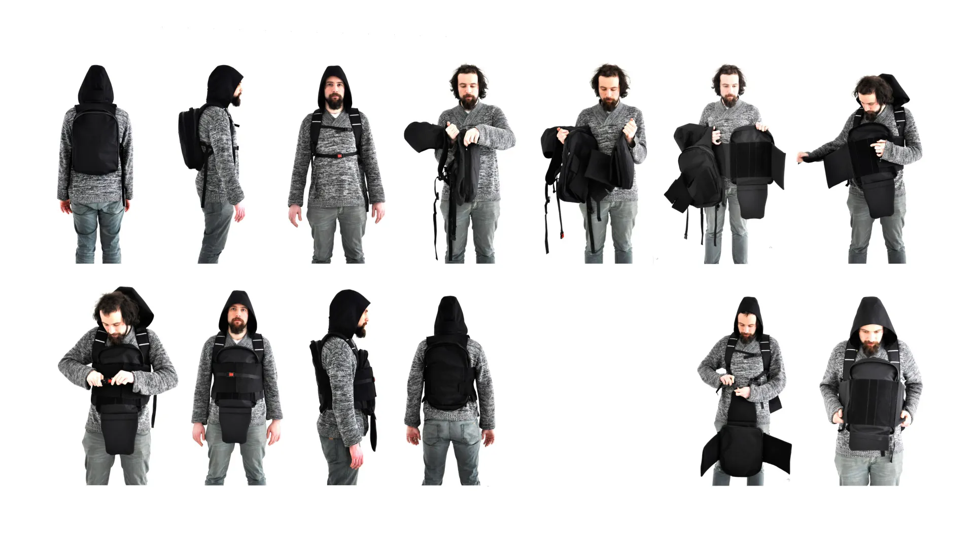 Multifunctional travel bag