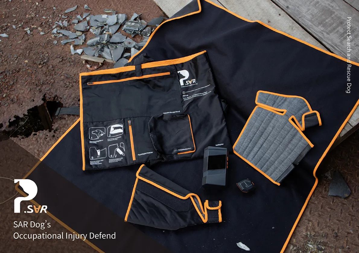 P.SAR-搜救犬職傷防護用具P.SAR-SAR Dogs' Occupational Injury Defend