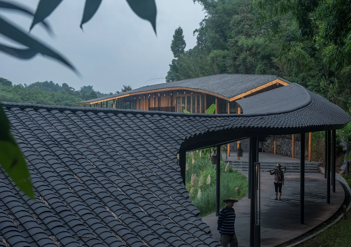 “宜宾之竹,川南面向世界窗口的生态门户”是其初始的精神层面的建筑目的