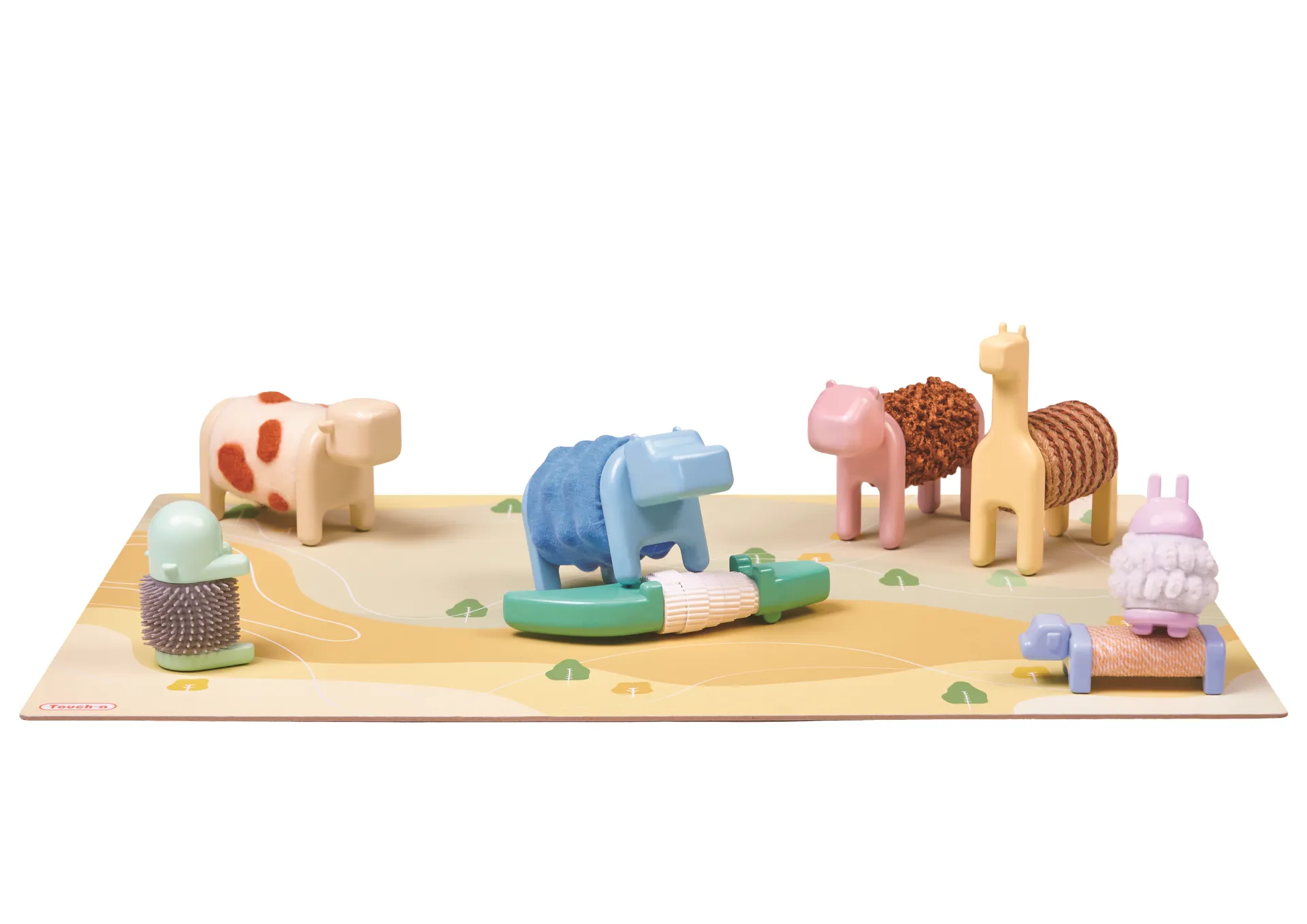 根據不同場景，讓兒童搭配動物外衣